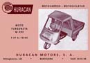 1961 - HURACAN MOTOCARRO                                               