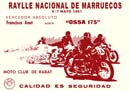 1961 - OSSA TRIUNFO RABAT                                              