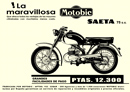 1962 - MOTOBIC SAETA