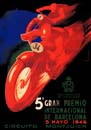1946 - MONTJUICH CARTEL GRAN PREMIO  