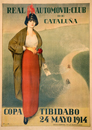 1914 - COPA TIBIDABO, CARTEL RAMON CASAS