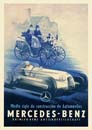 1935 - MERCEDES-BENZ POSTER WIERTZ