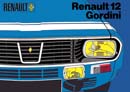 1971 - RENAULT 12 GORDINI, CARTEL
