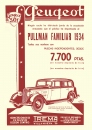 1934 - PEUGEOT 301 PULLMAN
