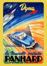 1954 - PANHARD DYNA POSTER