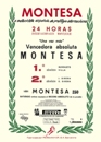 1966 - MONTESA VENCE 24 HORAS MONTJUICH