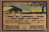 1923 - 24 HORAS LE MANS, PRIMERA EDICION