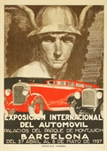 1927 - EXPOSICION INTER. AUTOMOVIL BARCELONA