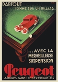 1932 - PEUGEOT SUSPENSION ARTE J. ROBERTS KONLEIN