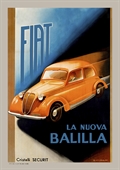 1937 - FIAT 508-C BALILLA, ARTE G. RICCOBALDI