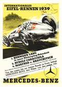 1939 - MERCEDES-BENZ, TRIUNFO EIFEL, NURBURG