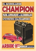 1941 - BATERIAS CHAMPION