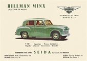 1948 - HILLMAN NUEVO MINX III, ROOTES, SEIDA