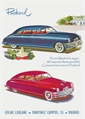 1949 - PACKARD, OSCAR LEBLANC, MADRID
