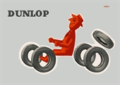 1950 - DUNLOP NEUMATICOS, ARTE R. SAVIGNAC