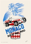 1950 - GRAND PRIX F1 MONACO, ARTE B. MINNE