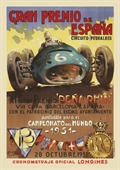 1951 - GRAN PREMIO F1 DE ESPAÑA, PEDRALBES