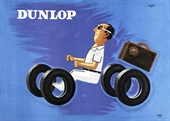 1953 - DUNLOP NEUMATICOS, ARTE R. SAVIGNAC