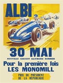 1954 - PRIX PRESIDENT, ALBI, MONOMILL, ARTE GEO HAM