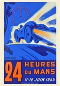 1955 - 24 HORAS DE LE MANS, ARTE GEO HAM
