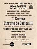 1963 - CIRCUITO CARLOS III, BARCELONA