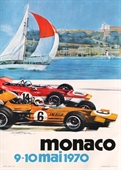 1970 - GRAND PRIX F1 MONACO, CARTEL