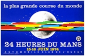1974 - 24 HORAS LE MANS, CARTEL