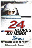 1978 - 24 HORAS LE MANS, CARTEL