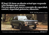 1978 - SEAT 131 'PRIMERA CLASE'