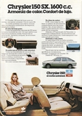 1979 - CHRYSLER 150 SX 'LUJO'