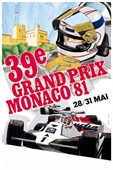 1981 - GRAND PRIX F1 MONACO, CARTEL