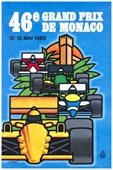 1988 - GRAND PRIX F1 MONACO, CARTEL