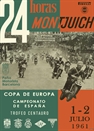 1961 - 24 HORAS MONTJUICH, CARTEL