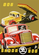 1955 - SKODA, CAMIONES 906 & 806