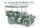 1903 - J. CASTRO, FABRICA HISPANO-SUIZA DE AUTOMOVILES
