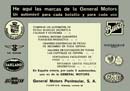 1928 - GENERAL MOTORS, MARCAS