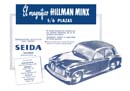 1950 - HILLMAN MINX, ROOTES, SEIDA