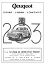 1952 - PEUGEOT 203 'CUALIDADES'