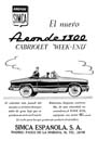 1955 - SIMCA ARONDE