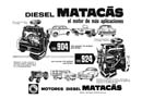 1960 - MATACAS MOTORES 'APLICACIONES'