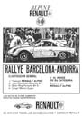 1966 - ALPINE A108 FASA RENAULT, RALLYE BCN