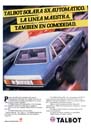 1980 - TALBOT SOLARA