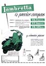 1960 - LAMBRETTA PRECIOS