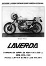 1980 - LAVERDA 500 MONTJUIC
