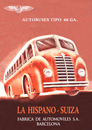 1944 - HISPANO SUIZA 66 GA, AUTOBUS (PEGASO)