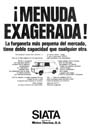 1972 - SIATA EXAGERADA