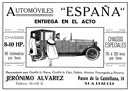 1921 - AUTOMOVILES ESPAÑA
