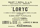 1922 - LORYC, TRIUNFO VUELTA A CATALUÑA        