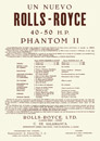 1929 - ROLLS ROYCE PHANTOM II