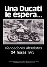 1973 - DUCATI VENCE 24H DE MONTJUICH, B. GRAU